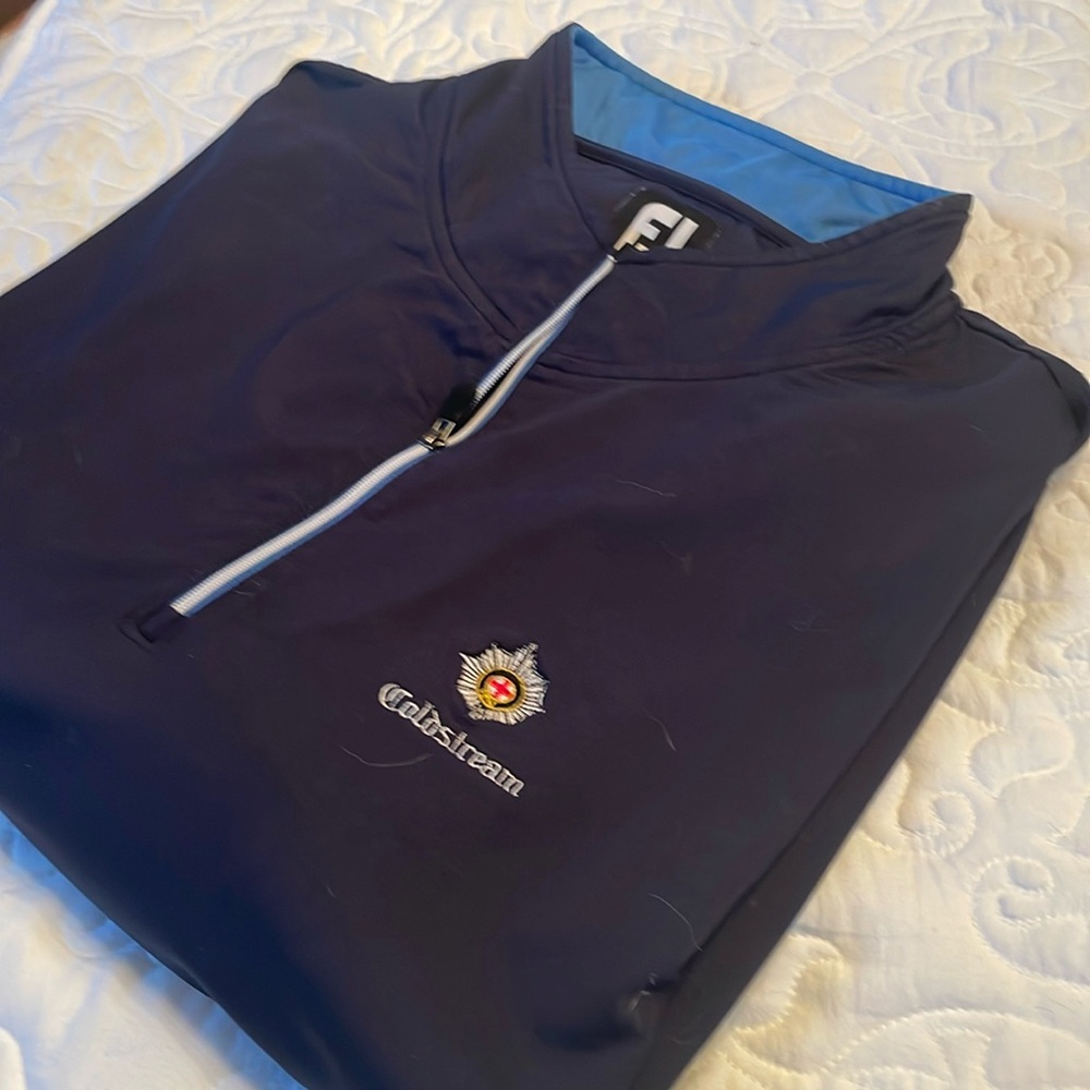 Foot Joy Thick Nylon Wind Jacket 1/4 Zip XL